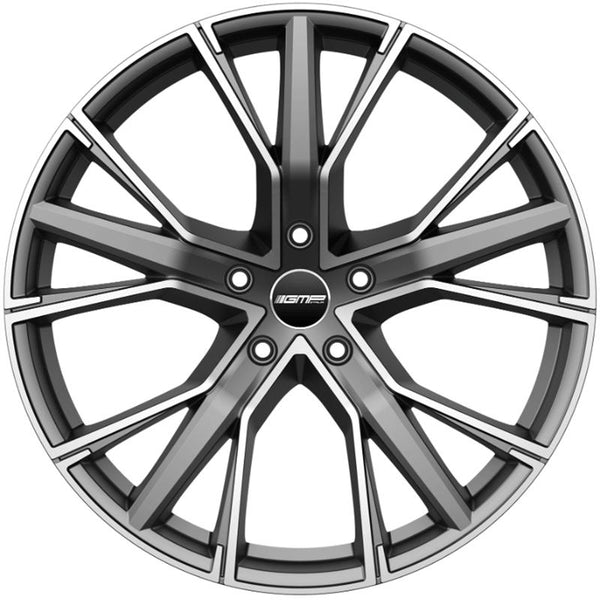 GMP CA106 GUNNER 10X22 5X112 ET 35 66,5 MATT ANTHRACITE DIAMOND (OMOL. NADL146)