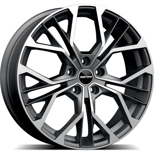 GMP CA1I2 MATISSE 7X17 4X100 ET 45 73,1 MATT ANTHRACITE DIAMOND (OMOL. NADM113)