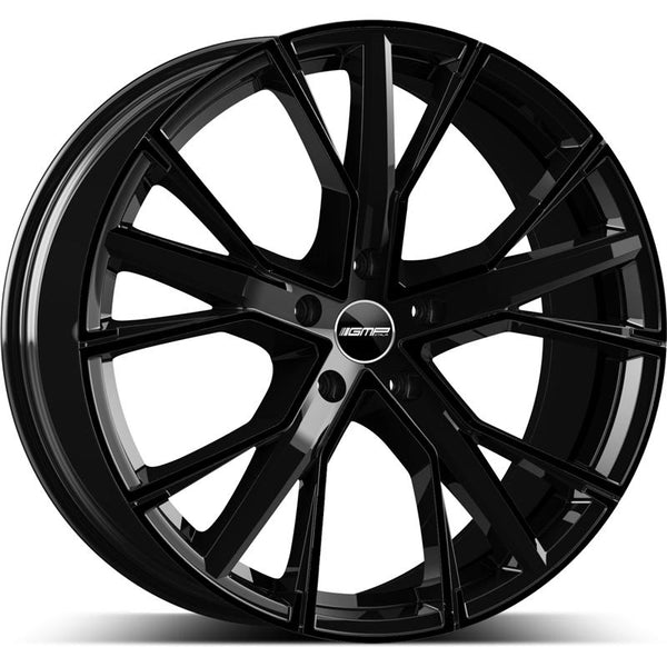GMP CA231 GUNNER 8,5X19 5X112 ET 35 66,5 GLOSSY BLACK (OMOL. NADL148)