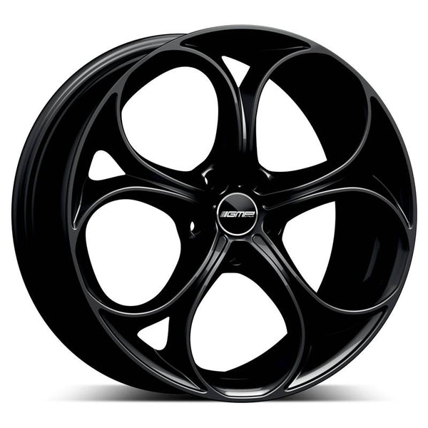 GMP CA412 DRAKE 8X19 5X110 ET 32 65,1 EH2+ GLOSSY BLACK OE ALFA