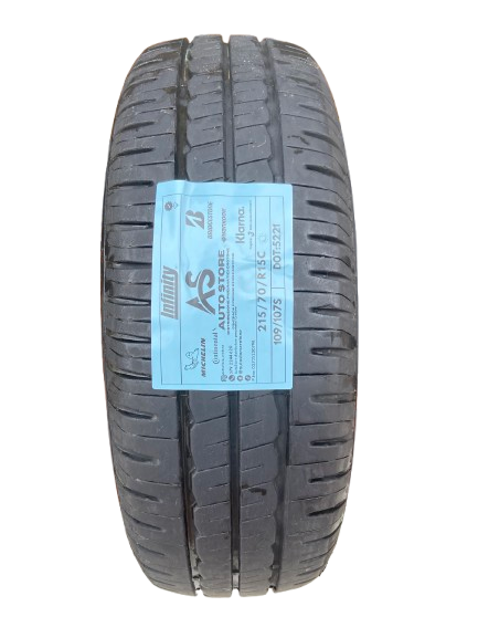 (USATA) Pneumatici usati 215/70/R15C 109/107S Infinity (USATA) DOT 5221 7,5mm (95%)