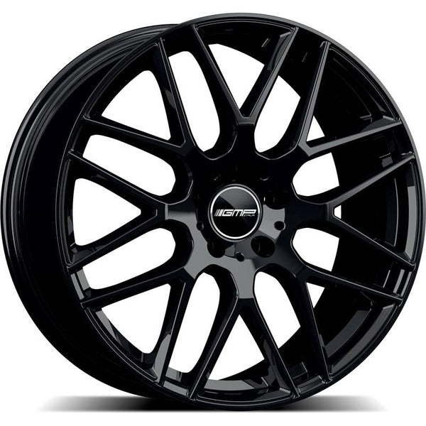 GMP CA8A2 BERGHEM 8X19 5X112 ET 35 66,6 EH2+ GLOSSY BLACK (OMOL. NADN071)