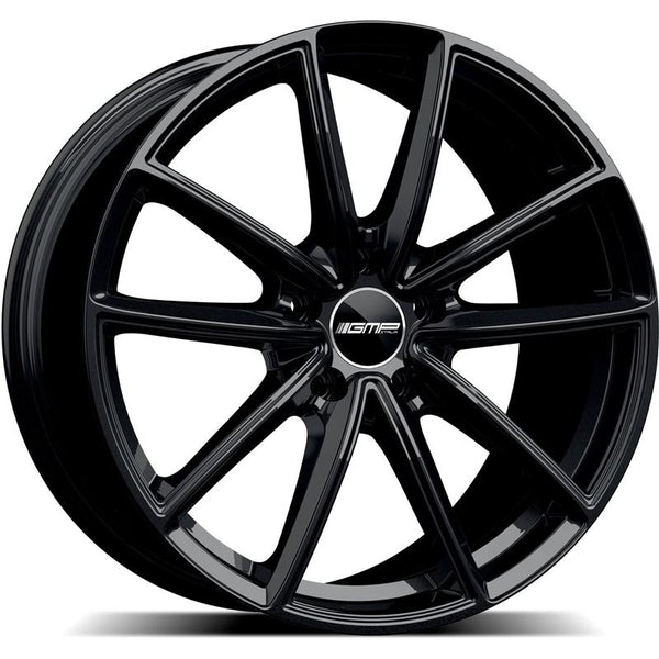 GMP CA8C9 TITAN 10,5X20 5X130 ET 47 71,6 EH2+ GLOSSY BLACK (OMOL. NADP003)