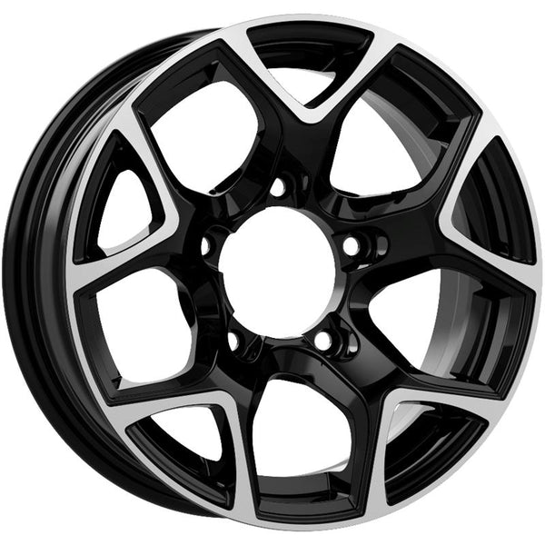 GMP CA304 SJ15 5,5X15 5X139,7 ET 5 108 BLACK DIAMOND