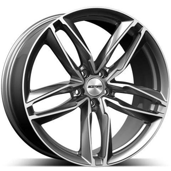 GMP CA008 ATOM 8X18 5X112 ET 25 66,5 EH2+ ANTHRACITE DIAMOND (OMOL. NADK151)