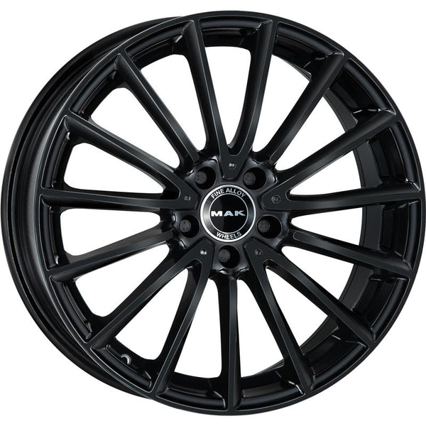 MAK CA248 KOMET 8X18 5X112 ET 33 66,6 GLOSS BLACK (OMOL. NADL072 AGG002)