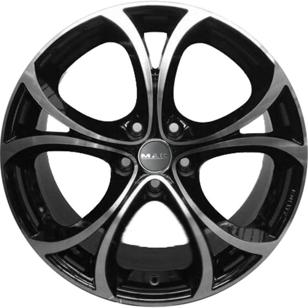 MAK CA210 LARIO 9X18 5X110 ET 44,5 65,1 BLACK MIRROR (OMOL. NADL216 AGG001)