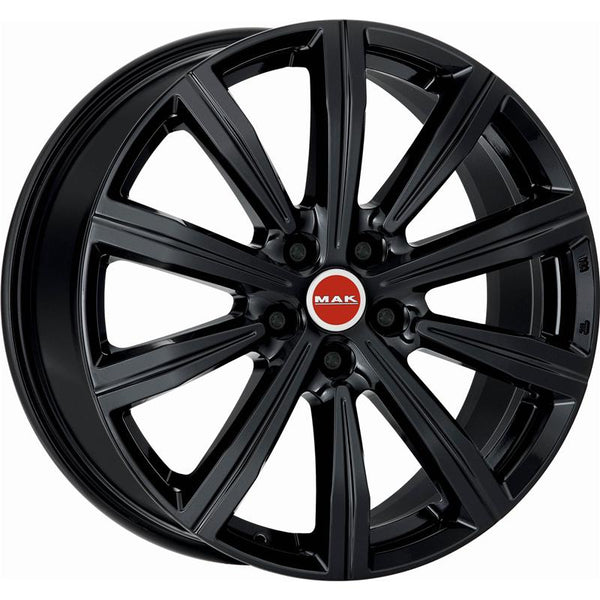MAK CA113 BIRMINGHAM 8,5X19 5X108 ET 45 63,4 GLOSS BLACK (OMOL. NADH029 EST001)