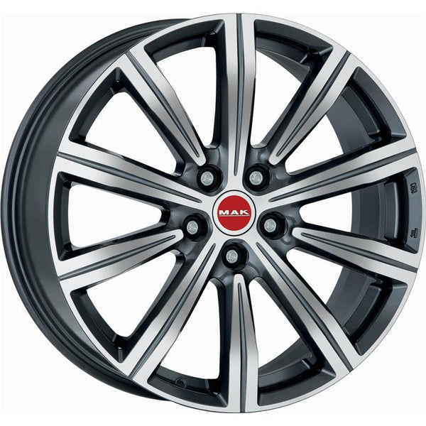 MAK CA114 BIRMINGHAM 8X19 5X108 ET 45 63,4 GUN MET-MIRROR FACE (OMOL. NADH015 EST001-AGG002)