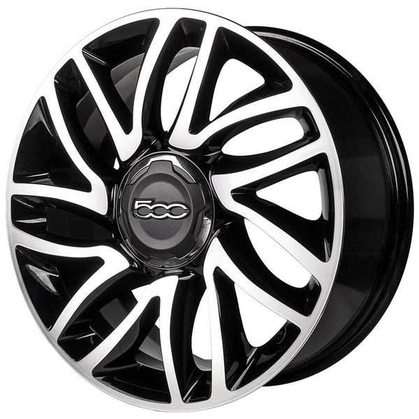 ORIGINALE FIAT OE500L 1 7X17 5X98 ET 41 58,1 SENZA CAP SMONTATI NUOVI BLACK MIRROR ORIGINALI FIAT NUOVI