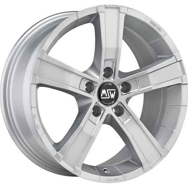 OZ RACING CA1A9 SAHARA 5 8X18 5X108 ET 45 75  FULL SILVER (OMOL. NADE084)
