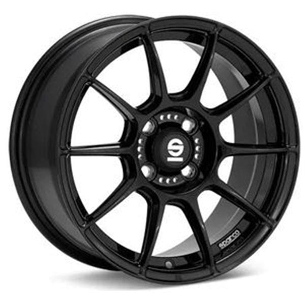 SPARCO CA397 FF 1 7X17 4X100 ET 44 63,4  GLOSS BLACK (OMOL. NADM081)