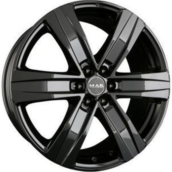MAK CA055 STONE 6 8X18 6X114,3 ET 45 66,1 GLOSS BLACK (OMOL. NADK195 AGG001)