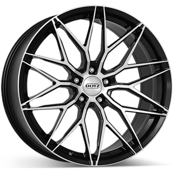 DOTZ CA1M1 SUZUKA 8,5X19 5X112 ET 45 70,1 BLACK/POLISHED (OMOL. NADM138)