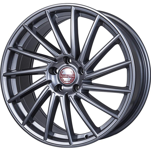 TECNOMAGNESIO CA109 SAVAGE 8,5X20 5X112 ET 48 66,6 GRAPHITE LUCIDO (LENTE 60MM - C60) (NADK120)
