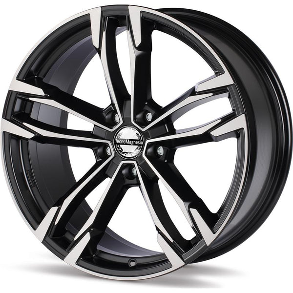 TECNOMAGNESIO CA466 THUNDER 7,5X19 5X120 ET 45 72,6 BLACK MIRROR (LENTE 69MM BM - C60) (NADH185)