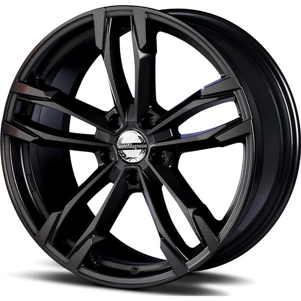 TECNOMAGNESIO CA042 THUNDER 8X18 5X112 ET 30 66,6 BLACK  (LENTE 57MM BM - C60) (NAD)