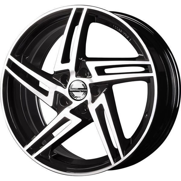 TECNOMAGNESIO CA243 TM001 8X18 5X112 ET 35 66,5 BLACK MIRROR (NADM031)