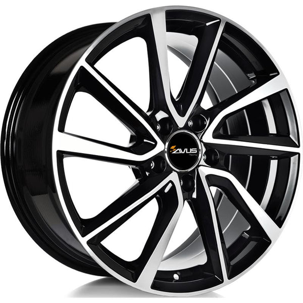 AVUS CA272 AC-518 6X15 4X98 ET 30 58,1 BLACK POLISHED (OMOL. NADM015)