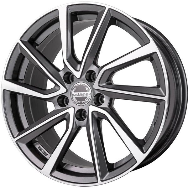 TECNOMAGNESIO CA278 SHAKE S 6X15 5X100 ET 38 57,1 GRAPHITE MIRROR FACE (NADM015)