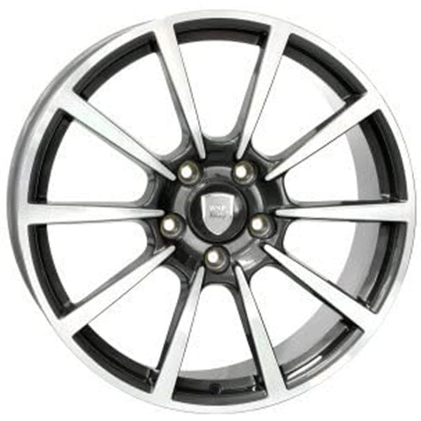 WSP ITALY W1055 LEGEND 11X20 5X130 ET 70 71,6 ANTHRAZIT POLIERT (ECE-GENEHMIGT) OE PASSEND FÜR PORSCHE