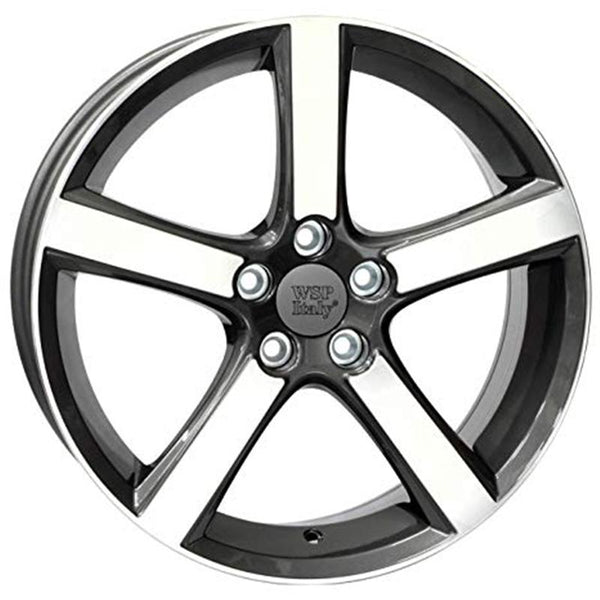 WSP ITALIE W1257 NORD 7,5X18 5X108 ET 53 63,4 ANTHRACITE POLI (HOMOLOGATION ECE) OE COMPATIBLE VOLVO