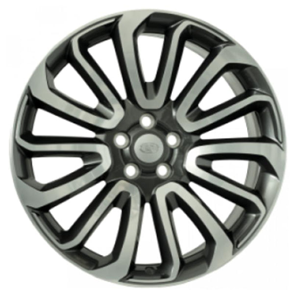 WSP ITALIE W2359 IKEBANA 9,5X22 5X120 ET 49 72,6 ANTHRACITE POLI (HOMOLOGUE ECE) OE COMPATIBLE AVEC LANDROVER