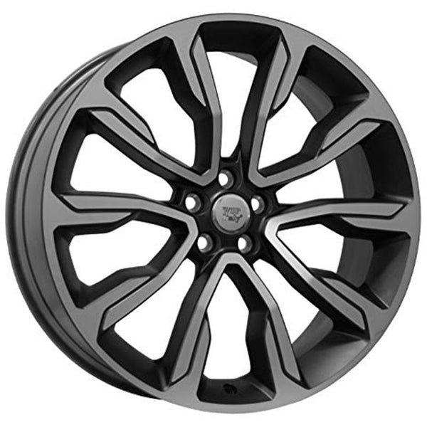 WSP ITALIE W2360 VENISE 9X22 5X108 ET 45 63.4 MAT GM POLI (HOMOLOGUE ECE) OE COMPATIBLE AVEC LANDROVER