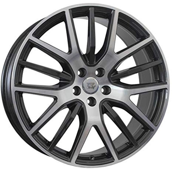 WSP ITALY W3101 FLORENCE 9X21 5X114 ET 41 67,1 ANTHRACITE POLISHED (OMOL. ECE) OE FITS MASERATI