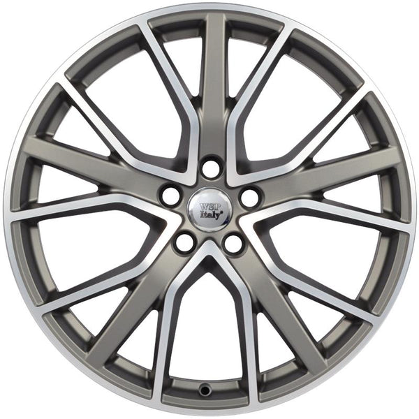 WSP ITALY W571 ALICUDI 9X20 5X112 ET 34 66,6 MATT GM POLISHED (OMOL. ECE) OE FITS AUDI
