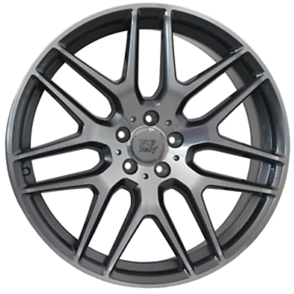 WSP ITALY W778 ERIS 10X21 5X112 ET 46 66,6 ANTHRACITE POLISHED (OMOL. ECE) OE FITS MERCEDES