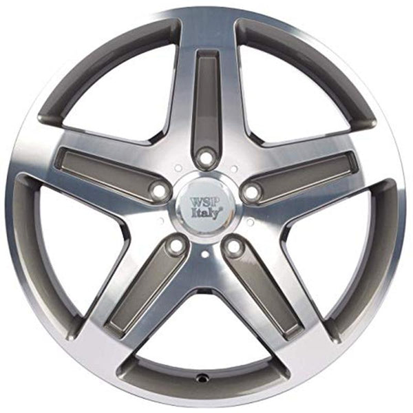 WSP ITALY W779 NAGANO 9,5X19 5X130 ET 50 84,1 ANTHRACITE POLISHED (OMOL. ECE) OE FITS MERCEDES